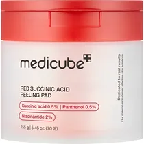 Exfoliante Red Succinic Acid Panthenol Pads Medicube - 155GR