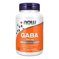 Now Gaba 500MG 100 Cápsulas