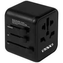 Adaptador de Tomada Satellite AD-0002 com 3 Saidas de 12 Watts - Preto