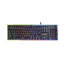 Teclado Satellite GK-701 King Fight PT Black