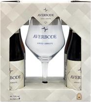 Kit Cerveja Averbode Abdij Abbaye 4 Unidades + Taca 330ML