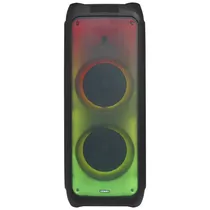 Caixa de Som Satellite AS-L1021 RGB / Bluetooth / USB / TF / Aux / Bivolt - Preto