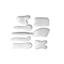 Gua Sha Jade White