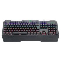 Teclado Gamer T-Dagger Battleship T-TGK301-BL Rainbow Switch Blue - Preto