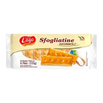 Biscoito Folhado Gastone Lago Pacote 135G
