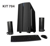 Gabinete Kit Sate K704 Portugues Preto ATX