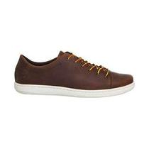 Tenis Timberland Newmarket Leather Oxford Masculino Marrom A1GJD Timberland