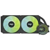 Water Cooler para Processador Aigo Ac Ver.2 240 Argb 240MM - Preto