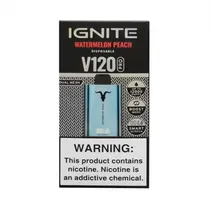 Dispositivo Descartavel Ignite V120 Pro 12000 Puffs Blue Watermelon Peach