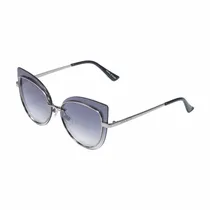 Óculos de Sol Feminino Daniel Klein DK4257P-C1 - Prata/Azul