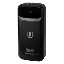 Carregador Portátil Ur UP-10 - 20000MAH - USB/USB Tipo-C - Preto