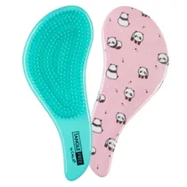 Cala Acs de Beleza Hair Brush 66726 Plastico Diseño Ergonómico Panda Emojis
