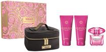 Kit Perfume Versace Bright Crystal Absolu Edp 90ML + Shower Gel + Body Lotion 100ML+Necese