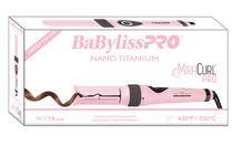 Modelador de Cachos Babylisspro Nano Miracurl Pink Pro Ondulador