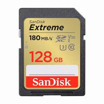 Cartao de Memoria SD 128GB Sandisk Extreme 180MB