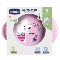 Chicco Nursery Plato Termo Rosa 6M+ Detalles En El Producto 6M+ Rosa