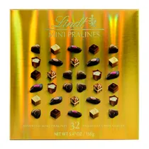 Bombom Lindt Mini Praline Sortido 32 Unidades 155G