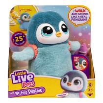 Moose Toys Figuras Little Live Pets Waddles, Pinguino Que Camina Plastico 4 Anos+ Multicolor