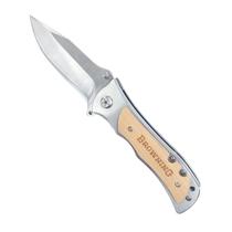 Tatico Canivete Browning NF5056 de 21CM - Marrom/Cinza