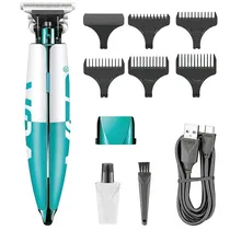 Cortador de Cabelo Recarregável Voyager V-958 USB - Cinza/Verde
