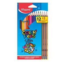 Maped Lapiz Start Color Peps 12 Colores +3LAPIZ Grafito