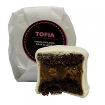 Alfajor Tofia Artesanal Blanco Dulce de Leche