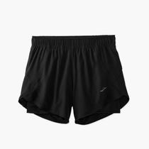 Brooks Short Chaser 5 2IN1 221464001 Femenino (T) XL Negro