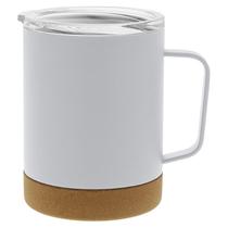 Caneca Termica Stainless para Cafe com Alca 360 ML - Branco