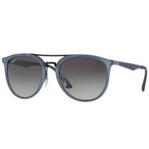 Oculos de Sol Ray-Ban RB4285 6303/11, Unissex, Tamanho 55-20-145 3N, Metal - Cinza Claro