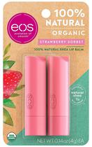 Protetor Labial Eos Strawberry Sorbet (2 X 4G)