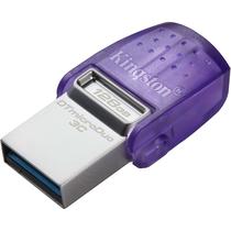 Pendrive Kingston Datatraveler Microduo 3C DTDUO3CG3/64GB - 64GB - Roxo