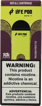 Vape Descartável Life Pod - Passion Fruit Ice - 10000 Puffs
