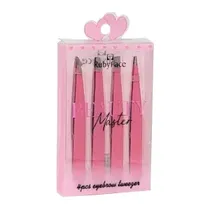 Ruby Face Pinza p/Cejas Beauty Master Y41491 4PCS Rosa