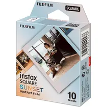 Fuji Instax 10 Pack Film para Instax Square Sunset