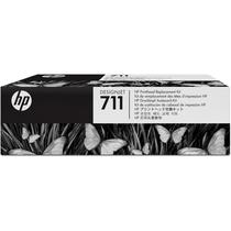 Tintas HP 711 C1Q10A Kit Cabecote + 4 Tintas ( Impressora HP Designjet T120 / T520 )