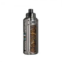 Kit Lost Vape Ursa Quest Multi Mod Pod Gunmetal Ukiran Leather