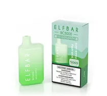 Vaporizador Descartavel Elf Bar BC5000 - 5000 Puffs - Green Apple