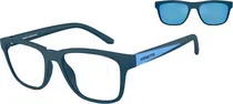 Óculos Clip-On de Grau/Sol Arnette AN4347U 27821W 54 - Masculino