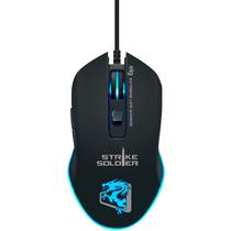 Mouse Gamer Elg MGSS Strike Soldier - com Fio - 4800DPI - 6 Botoes - Preto