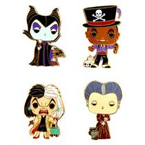 Funko Pop Pins.Disney Villains Set c/4PCS 41702