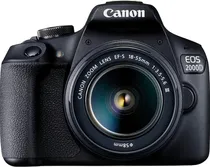 Kit Câmera Canon Eos 2000D 24.1 Megapixels com Lente Ef-s 18-55 III
