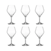 Set de Copas para Vino Bohemia Gavia 400ML 6 Piezas
