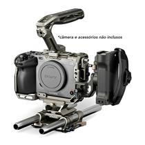 Tilta Kit Pro V2 Gaiola para Camera Sony FX3 e FX30 Cinza Titanio