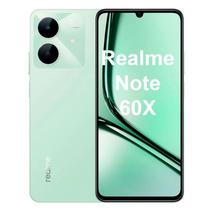 Celular Realme Note 60X RMX3938 64GB / 3GB Ram / Dual Sim / Tela 6.74 / 8MP - Verde (Anatel)