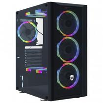 Gabinete Satellite 2800K 8 Cooler Fan-Preto