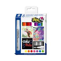 Marcador de Tiza Staedtler Lumocolor Chalk Marker 344 C8 8 Unidades