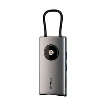 Hub USB-C FTX CT-HUBL3-Ag 8EN1 4K/30HZ/5GBPS Gray