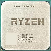 Cpu AMD AM4 Ryzen R5 1600 Pro 3.6GHZ/19MB/3.2GHZ OEM + Cooler