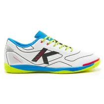 Chuteira de Futsal Kelme Goleiro SS24 Branco/Azul 42 (Eu)