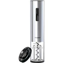 Abridor de Vinho Eletrico Xion XI-WINE10 / Recarregavel / LED - Prata